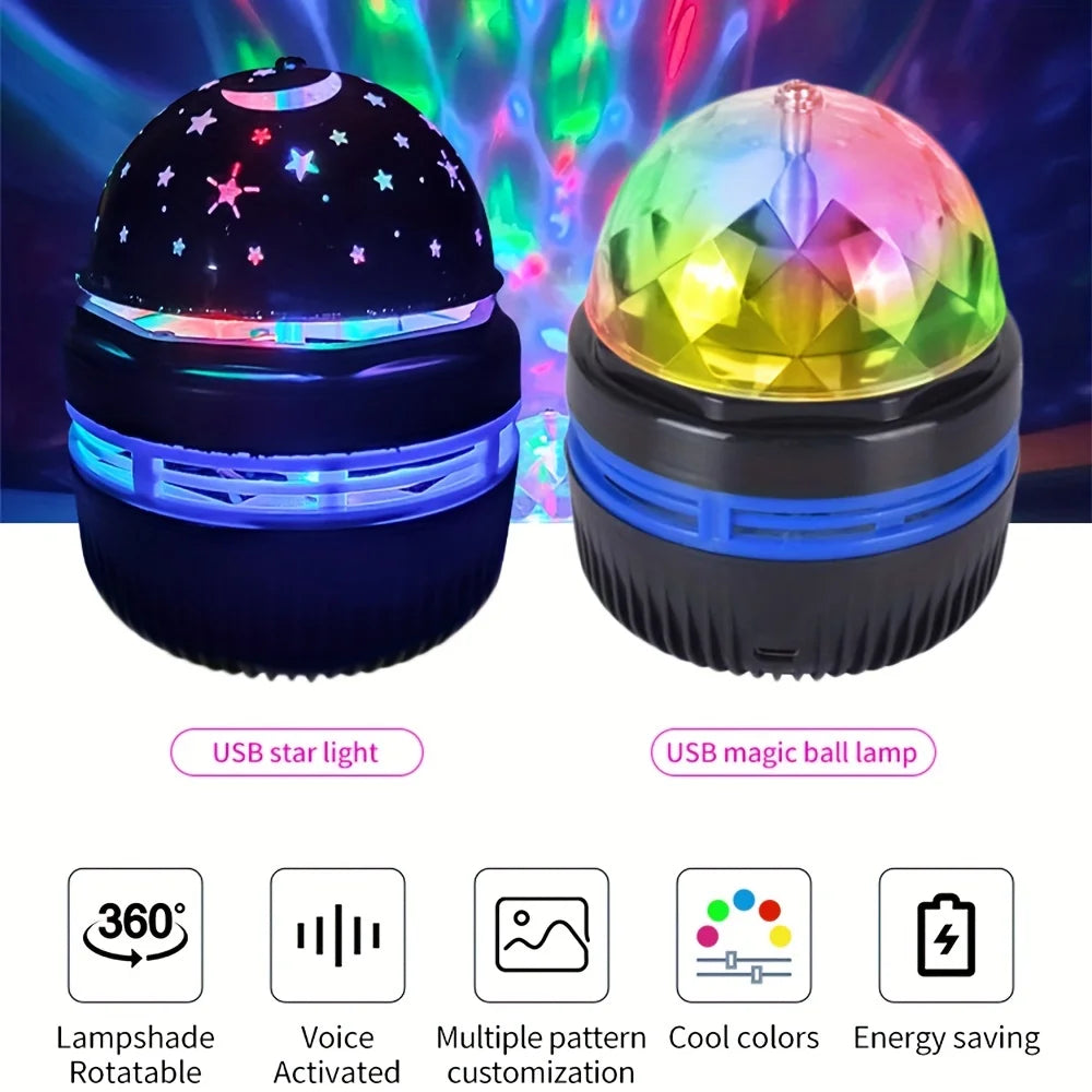 LED Galaxy Lamp Projector